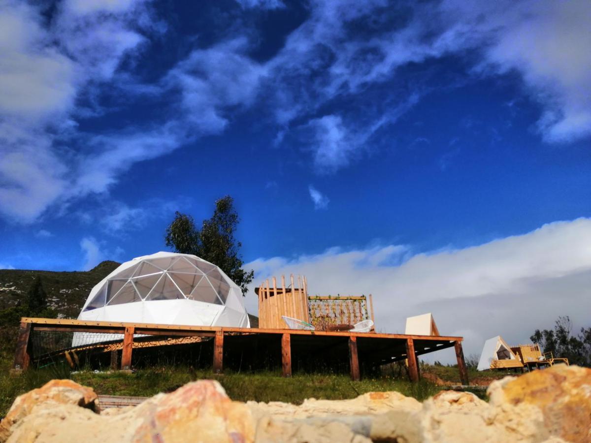 Hotel Andes Glamping Guatavita Exterior foto
