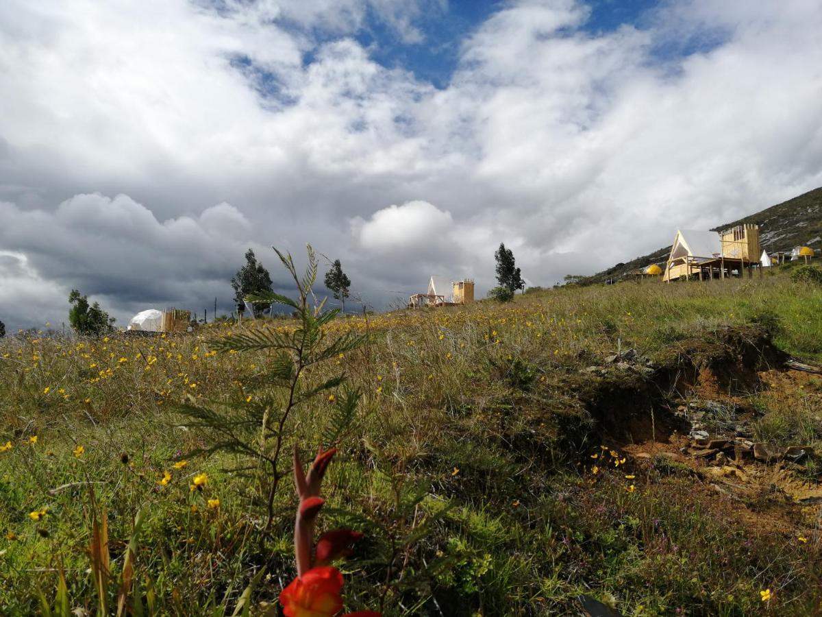 Hotel Andes Glamping Guatavita Exterior foto