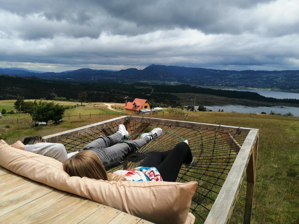 Hotel Andes Glamping Guatavita Exterior foto