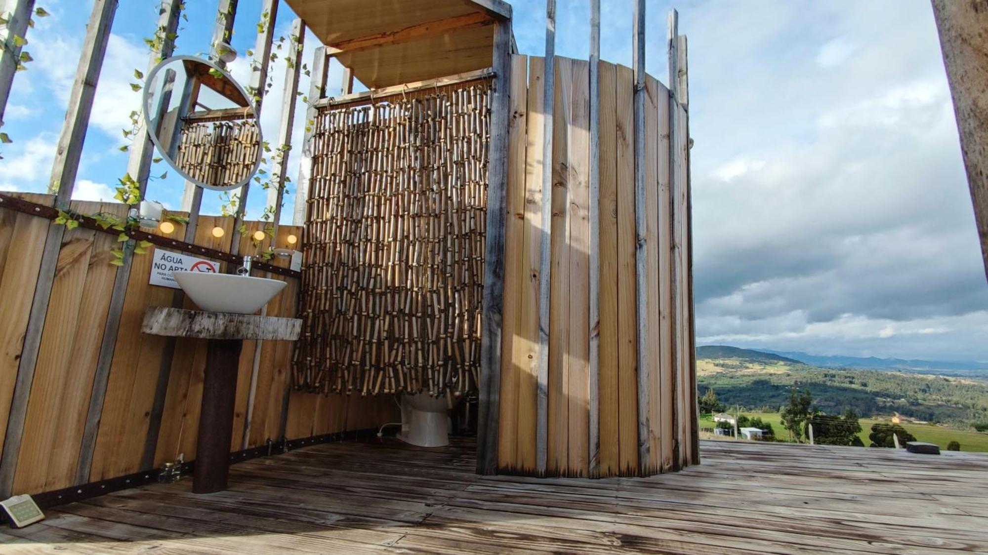 Hotel Andes Glamping Guatavita Exterior foto