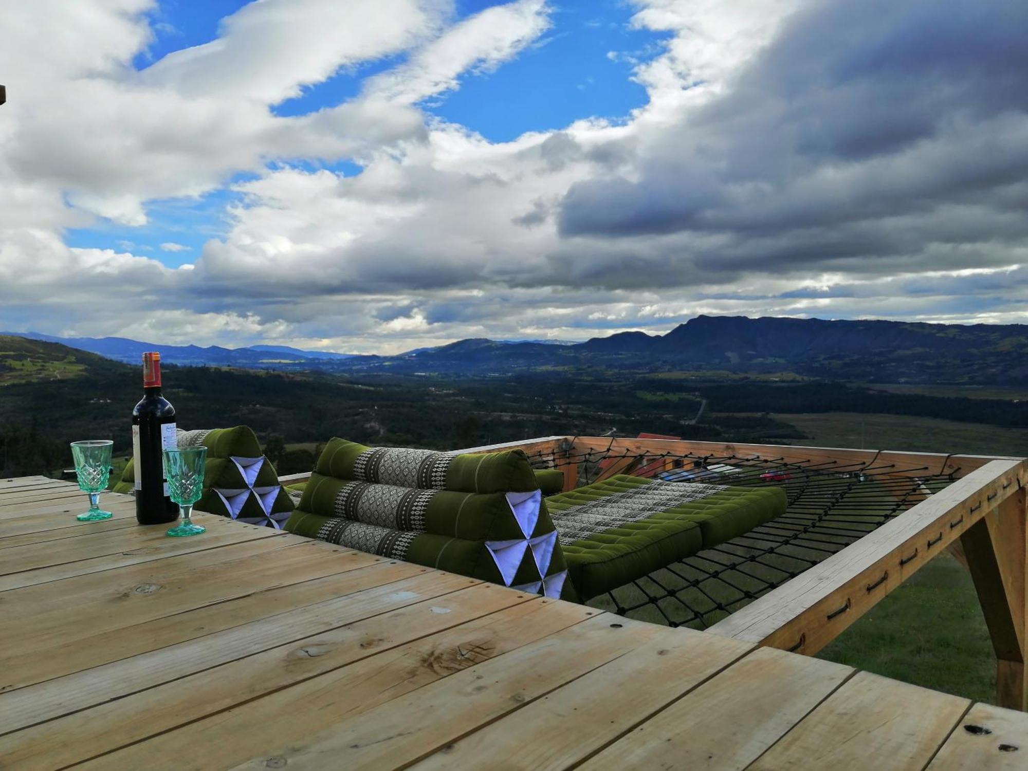 Hotel Andes Glamping Guatavita Exterior foto